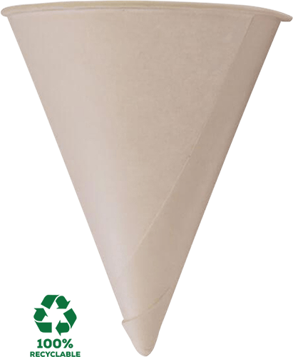 4oz Biodegradable and Compostable Cones 1000